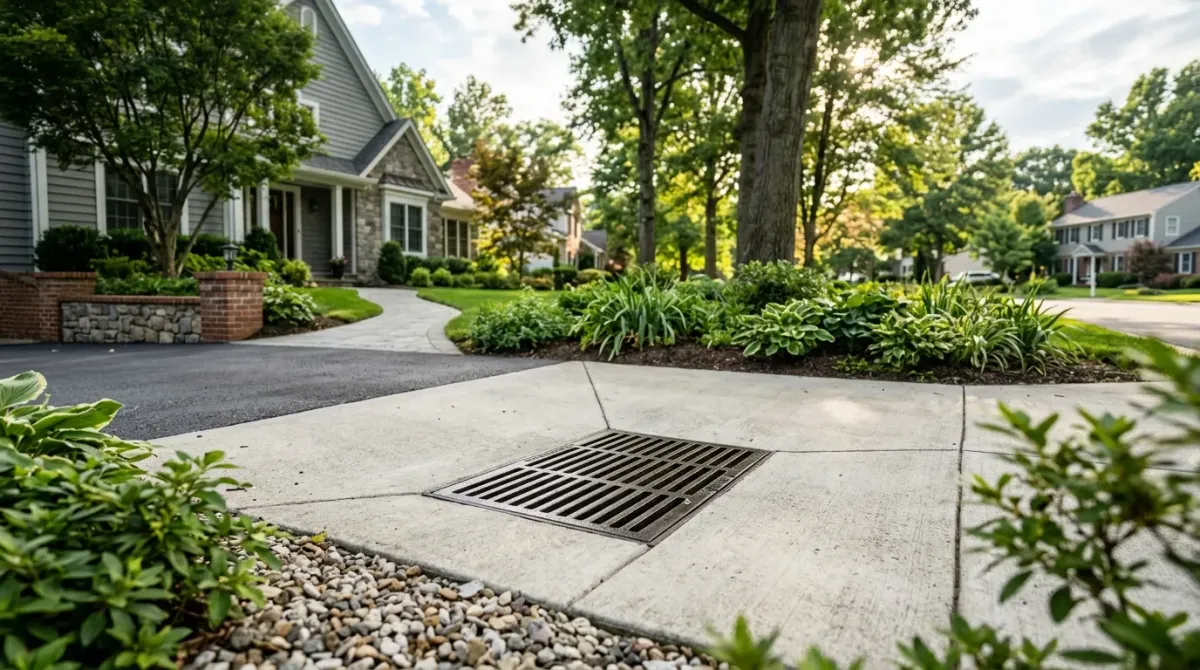 drain cleaning work, illustration in Gaithersburg, VA