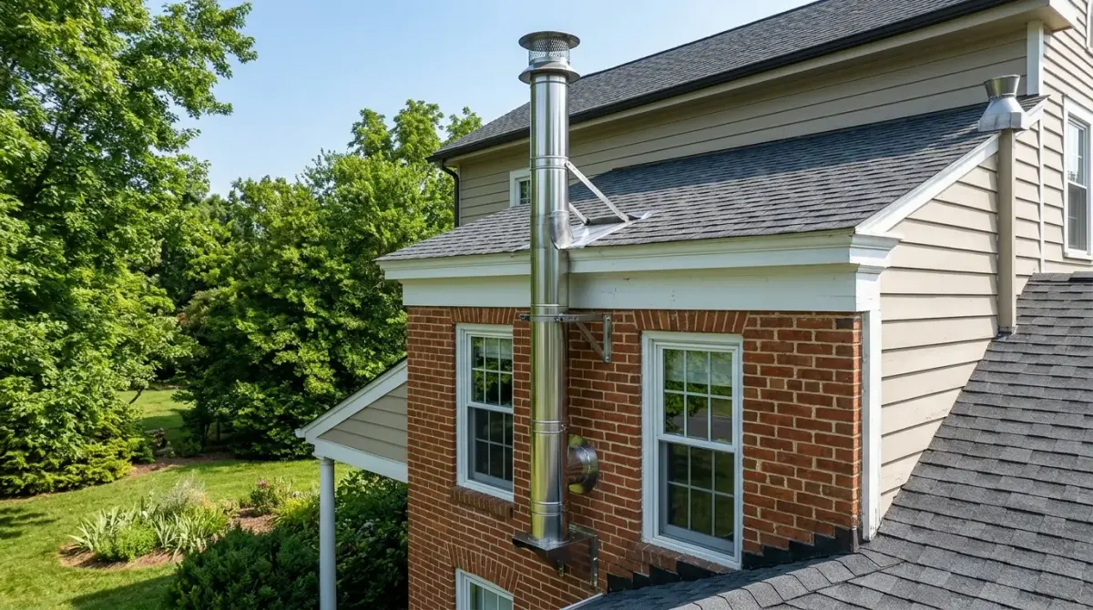 flue and venting check work, professional service in Leesburg, VA