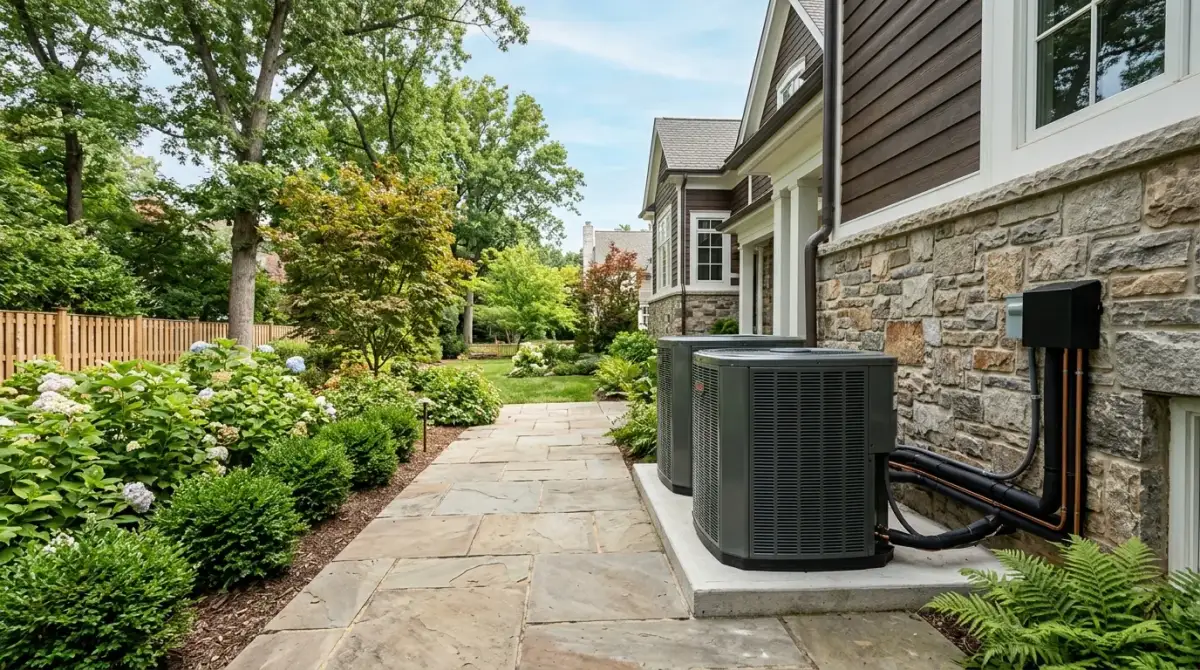 HVAC work, illustration in Oakton, VA