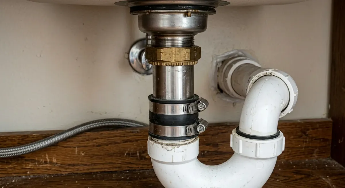 kitchen sink drain pipe work, professional service in Leesburg, VA