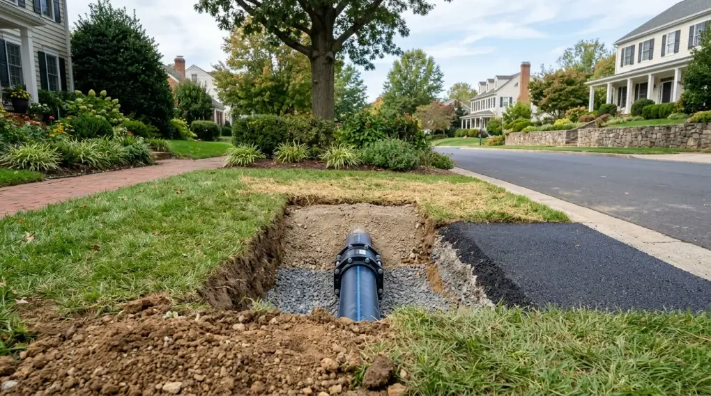 leak detection and pipe repair work, professional service in Leesburg, VA