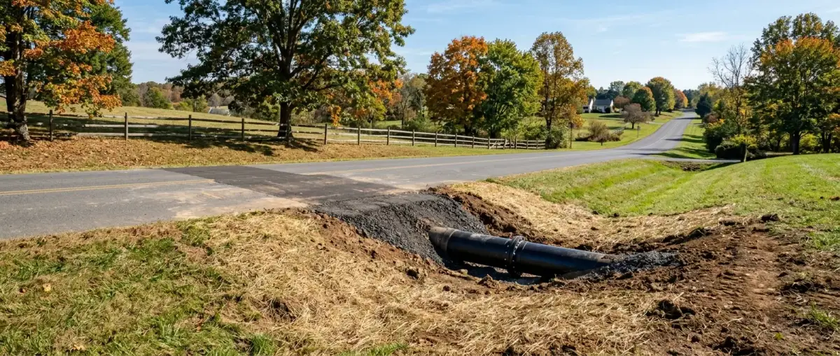 pipe bursting work, professional service in Leesburg, VA