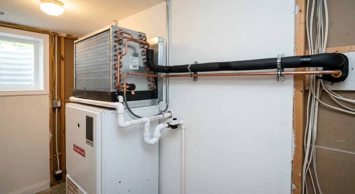 refrigerant and coil condition work, professional service in Leesburg, VA