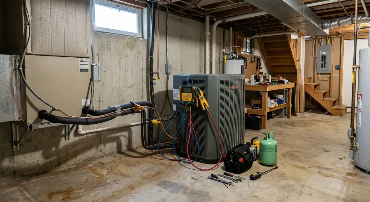 refrigerant check work, professional service in Leesburg, VA