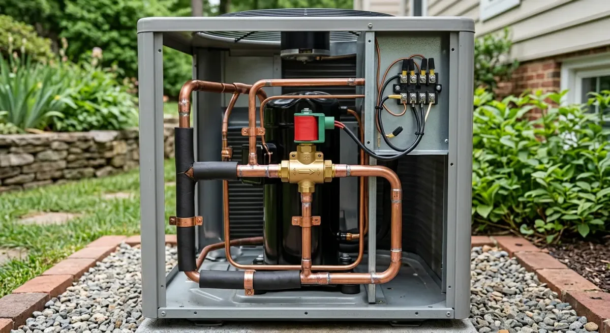reversing valve failure work, professional service in Leesburg, VA