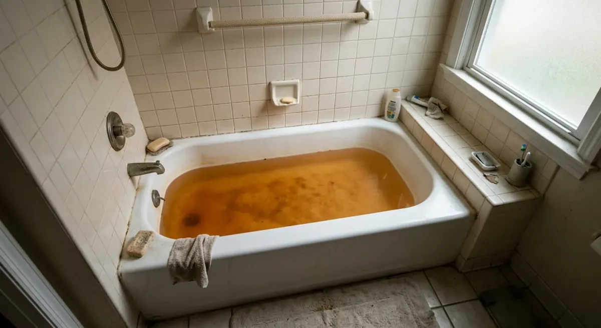 rust colored or cloudy water work, professional service in Leesburg, VA