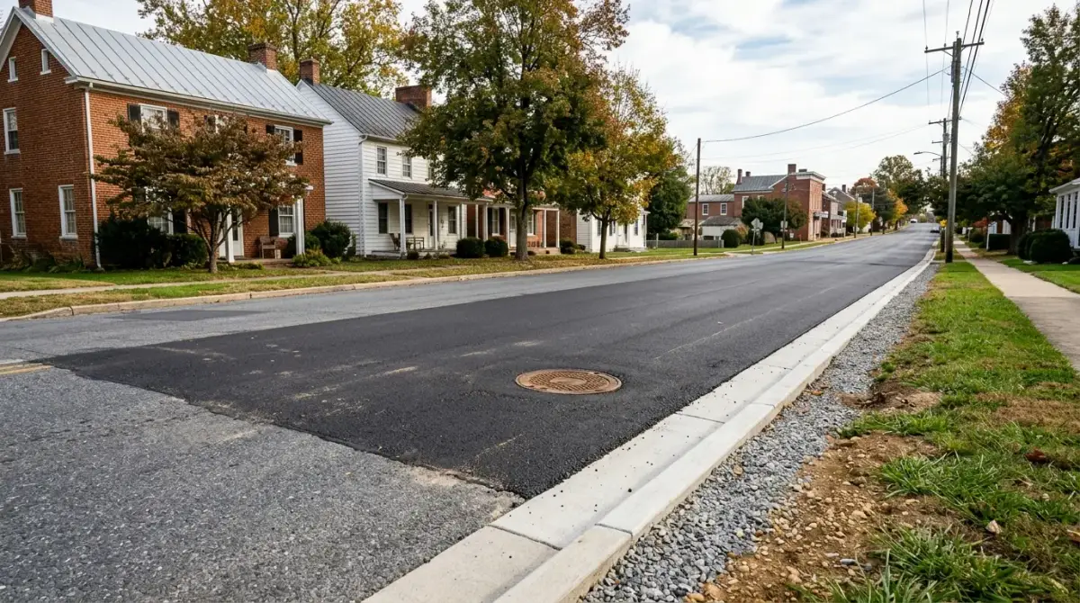 sewer line repair work, illustration in Charles Town, VA