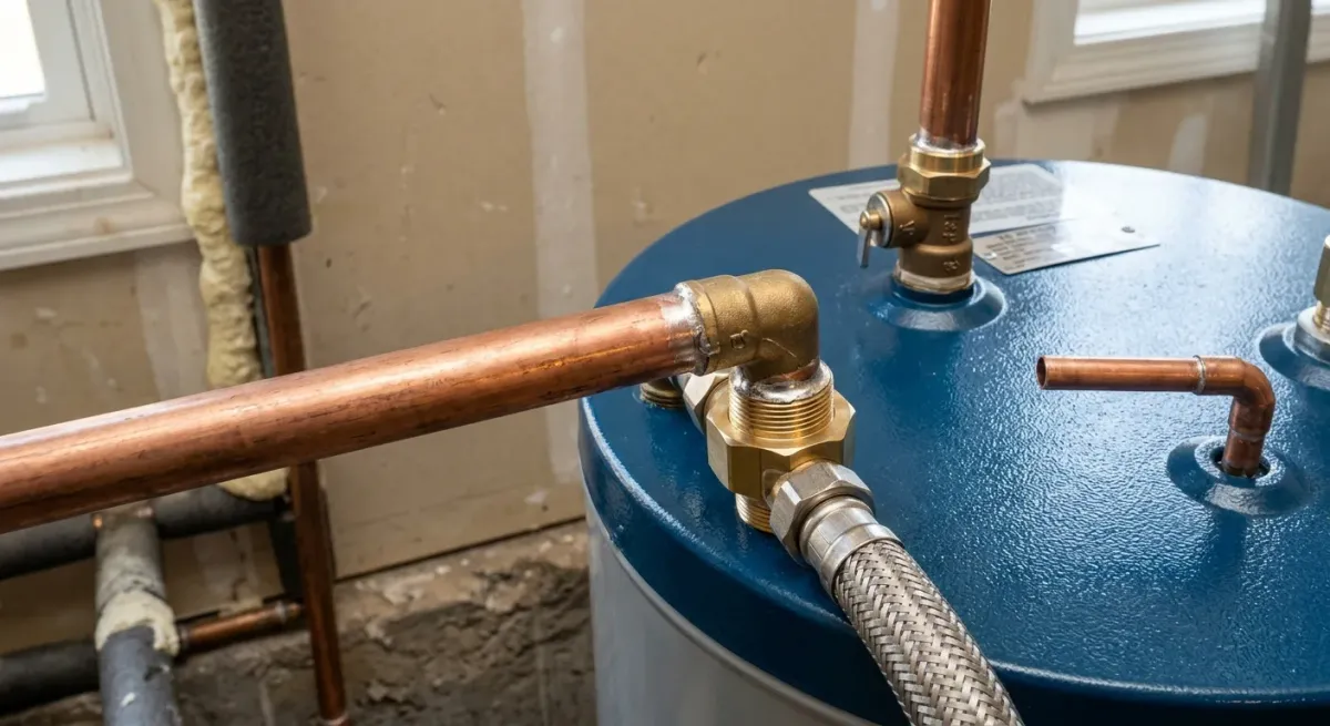 water heater repair and replacement work, illustration in Sterling, VA