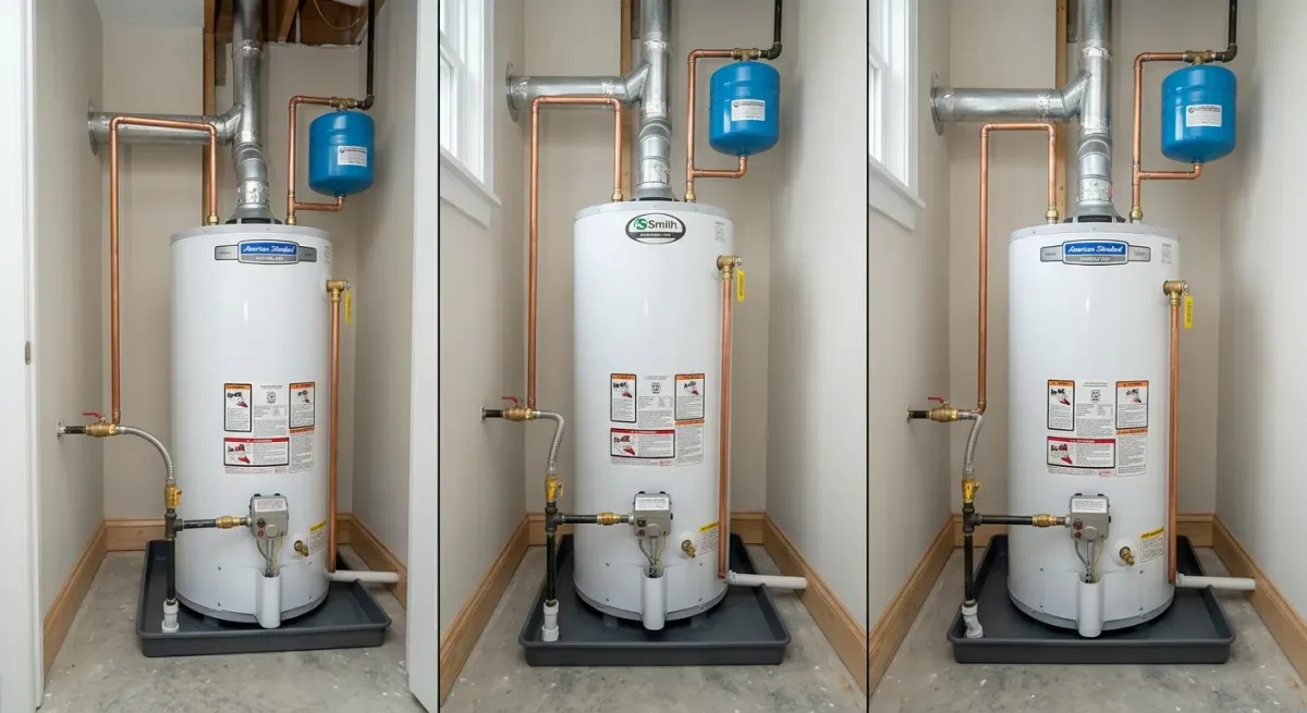 water heater repair replacement work, illustration in Hagerstown, MD