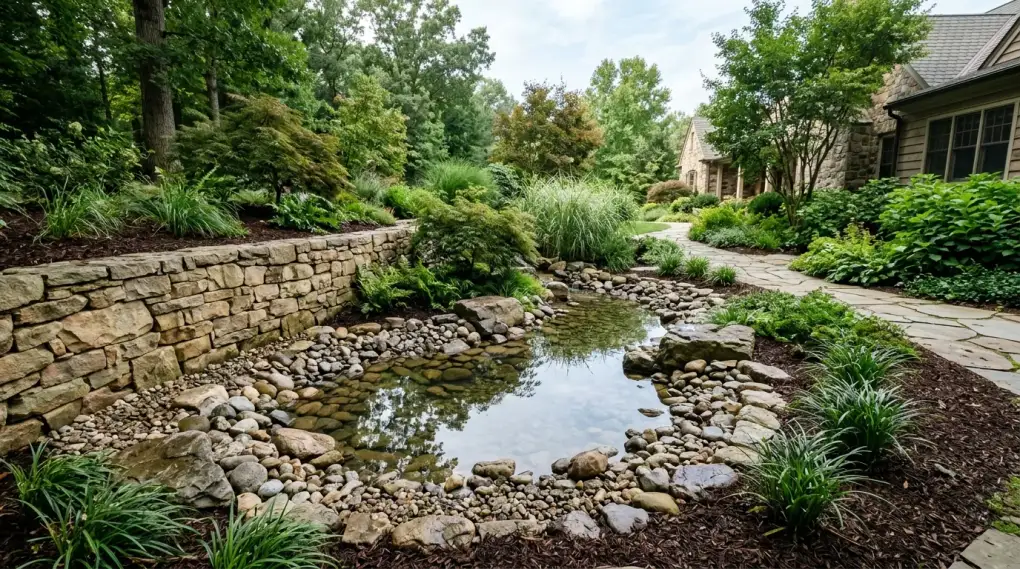 water pooling around the base work, professional service in Leesburg, VA