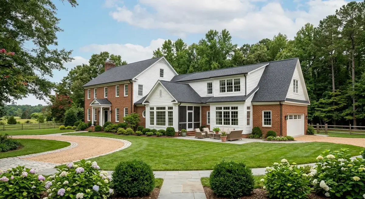 home additions work, project example in Suffolk, VA