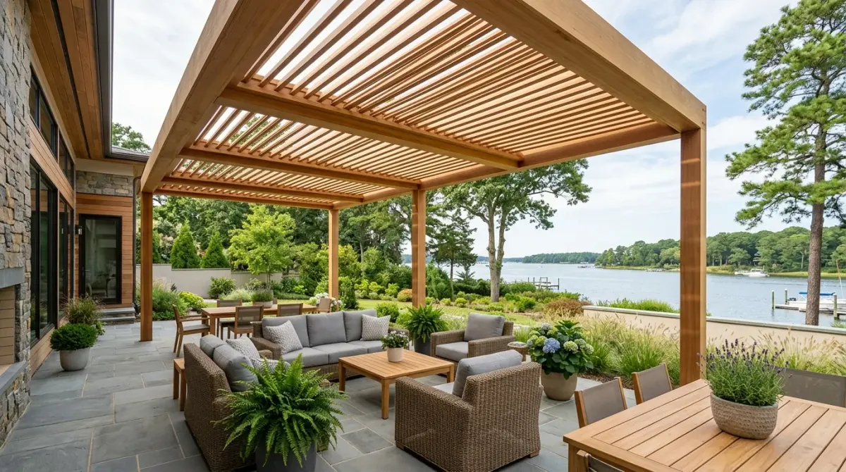 fixed louvered roofs work, professional service in Chesapeake, VA