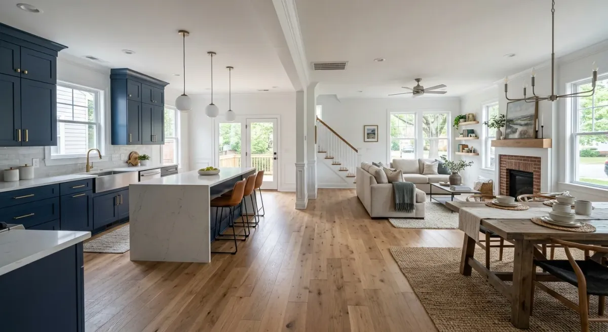 home remodeling work, project example in Norfolk, VA