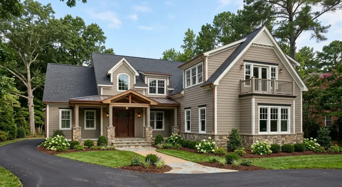 home additions work, project example in Yorktown, VA