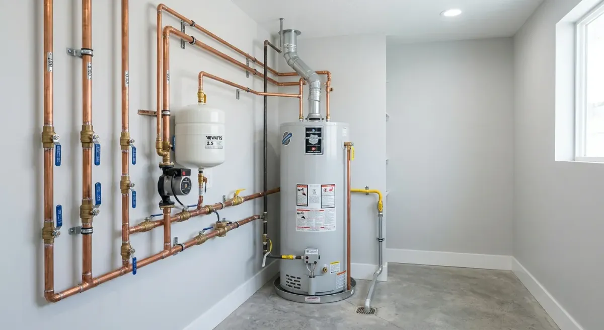 emergency plumbing work, project example in Kaysville, UT