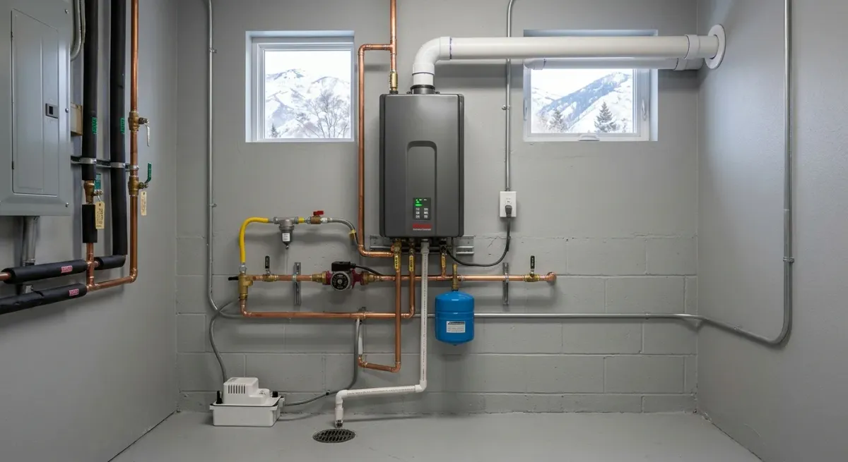 tankless water heater upgrade work, professional service in Bountiful, Utah