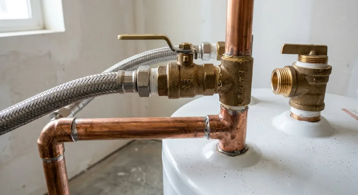 water heater repair and installation work, project example in Salt Lake City, UT