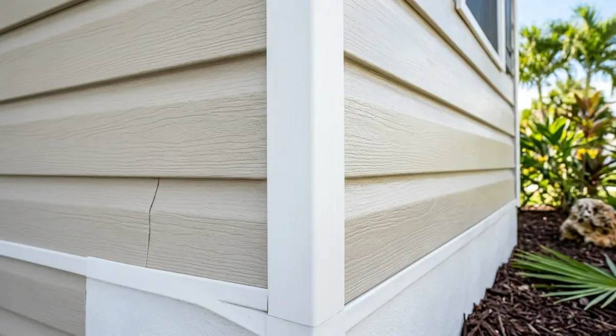 house and siding washing work, project example in Fort Pierce, FL