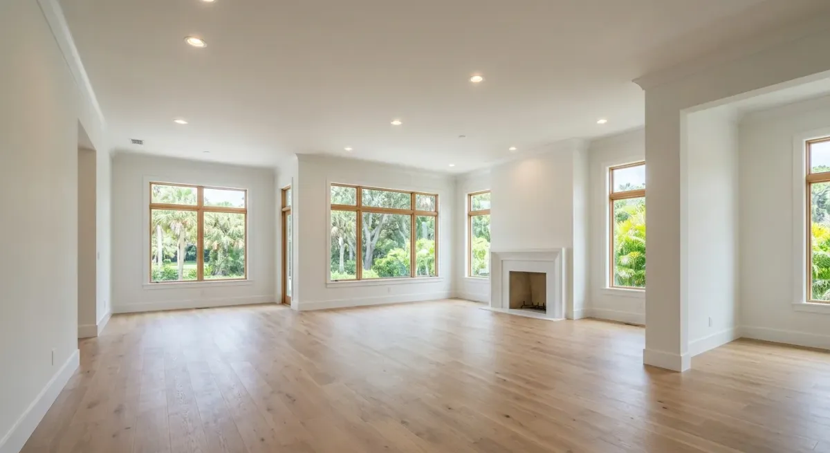 drywall installation work, project example in Winter Park, FL