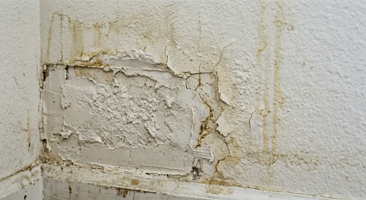 water damaged drywall work, project example in Windermere, FL