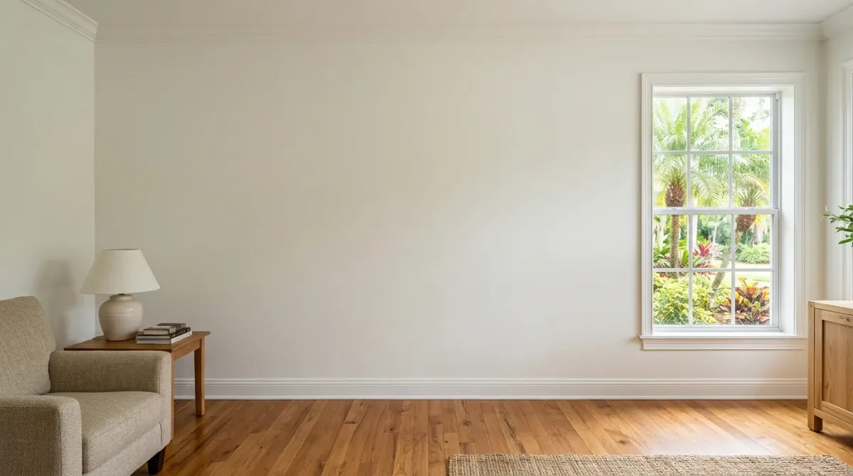 drywall repair work, project example in Gotha, FL