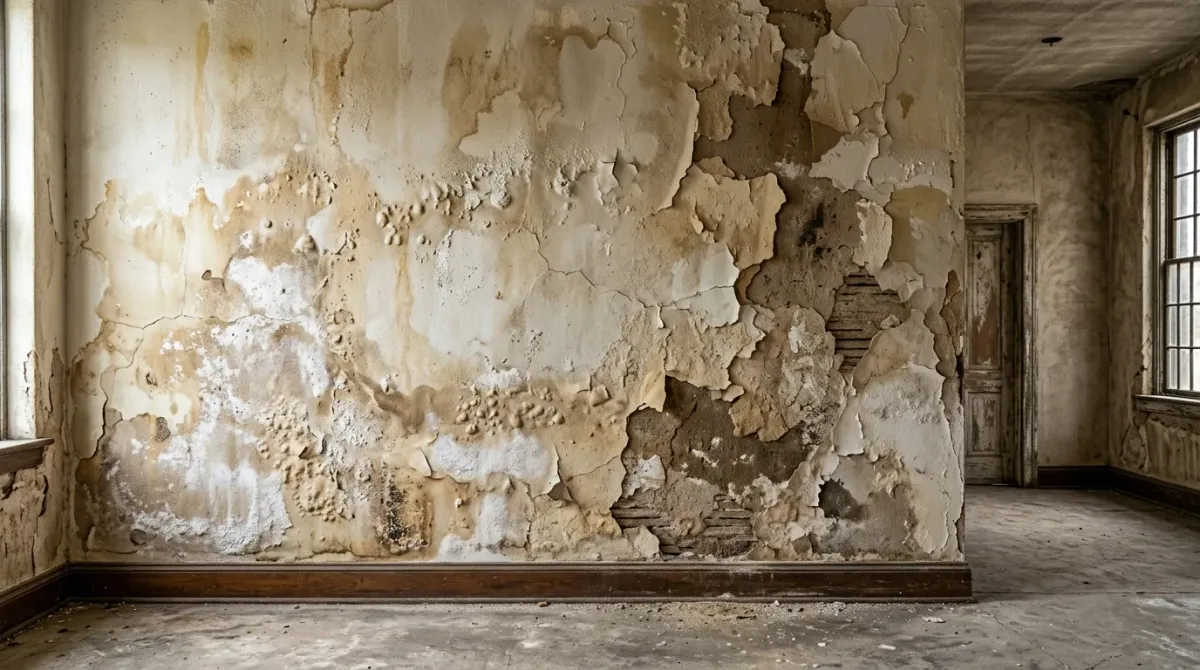 moisture damaged plaster work, professional service in Orlando, FL