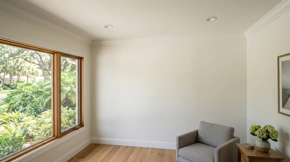 drywall repair work, project example in Maitland, FL
