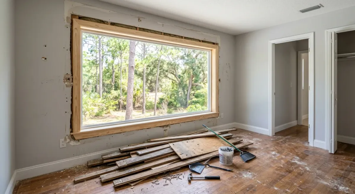 board removal work, project example in Lake Mary, FL