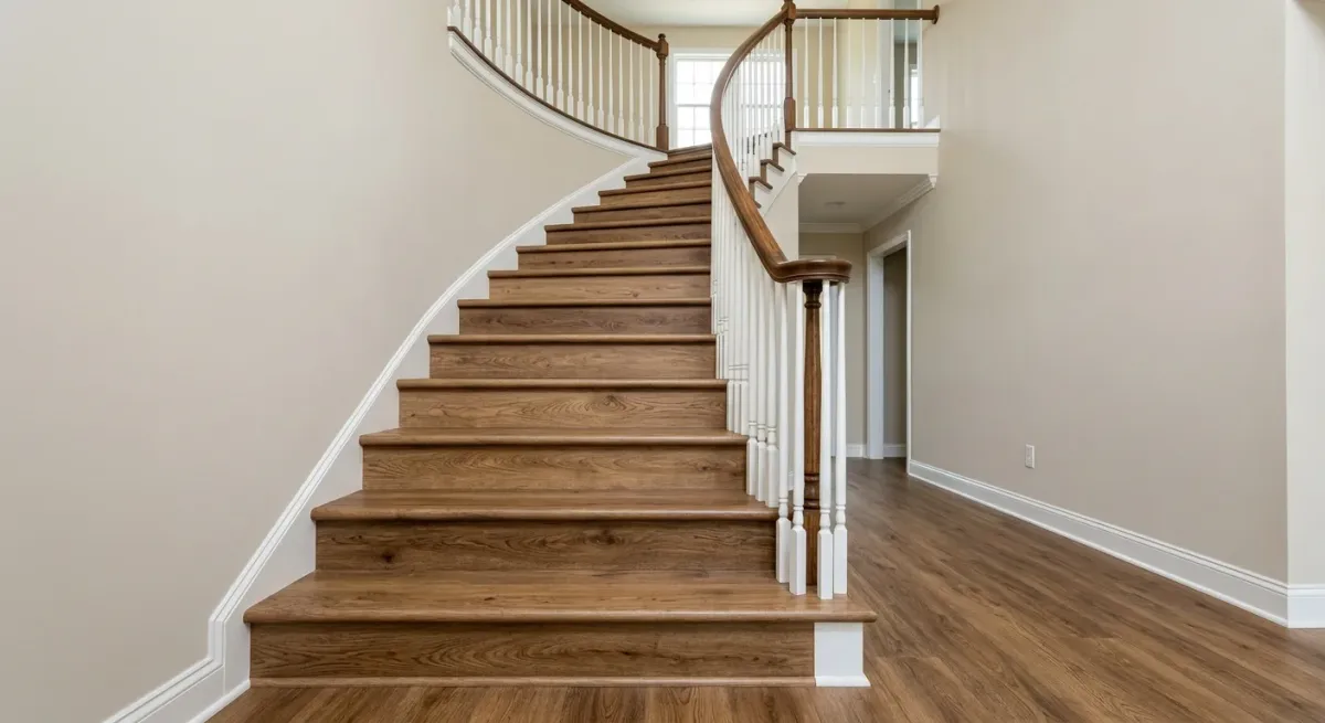 lvp stair installation work, professional service in Atlanta, GA