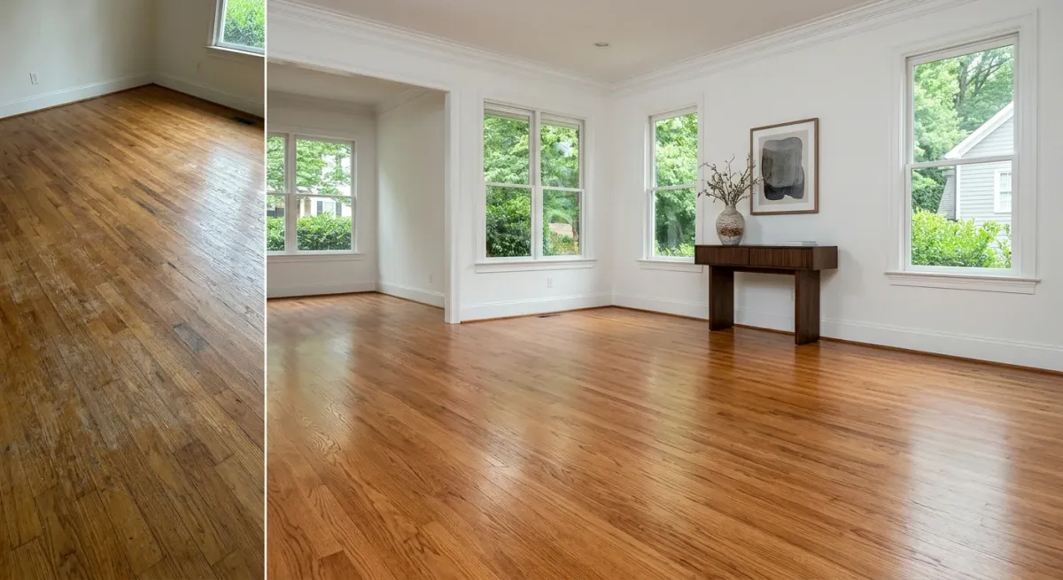 floor sanding work, professional service in Atlanta, GA