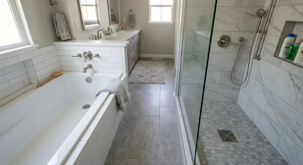 shower and tub drains work, professional service in Sacramento, CA