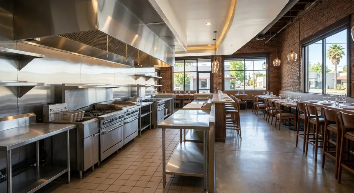 restaurant and kitchen lines work, professional service in Sacramento, CA