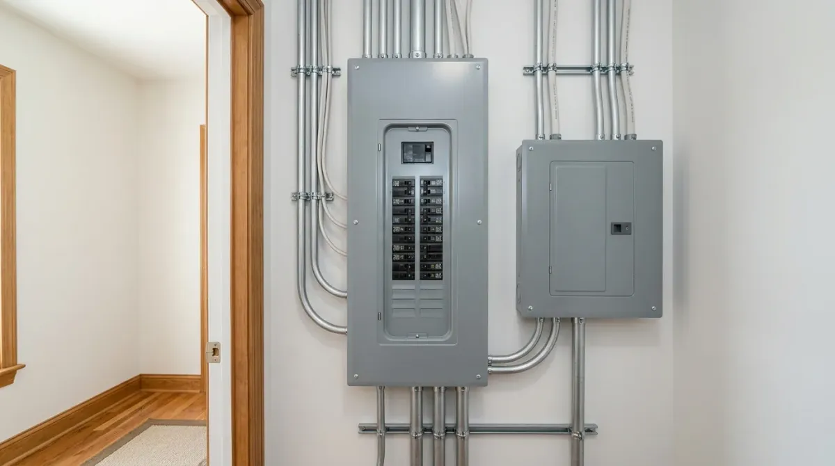 panel upgrades work, project example in Augusta, GA