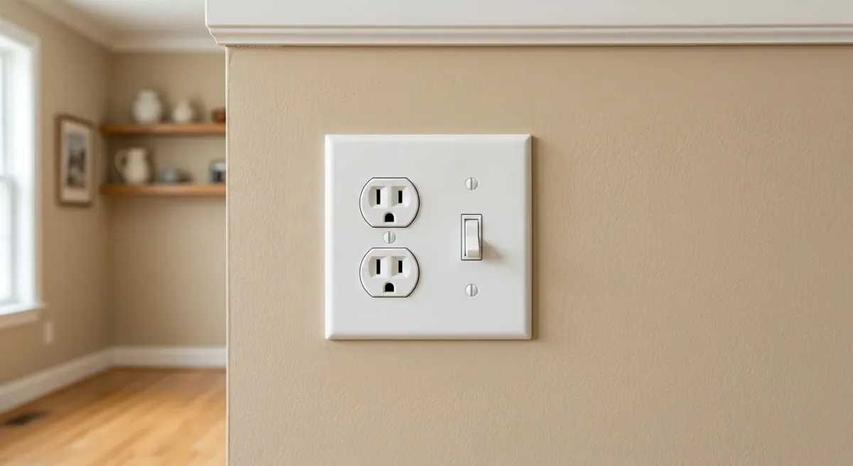 electrical outlet and switch repair work, project example in Gloverville, SC