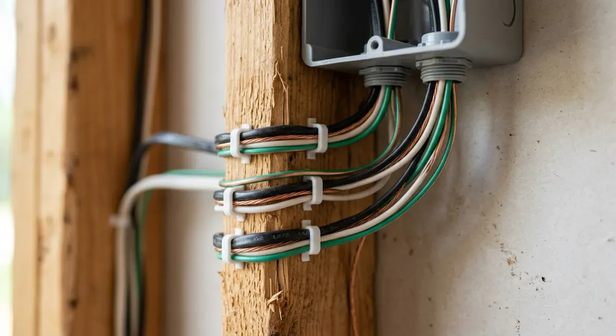 electrical wiring installation work, project example in Martinez, GA