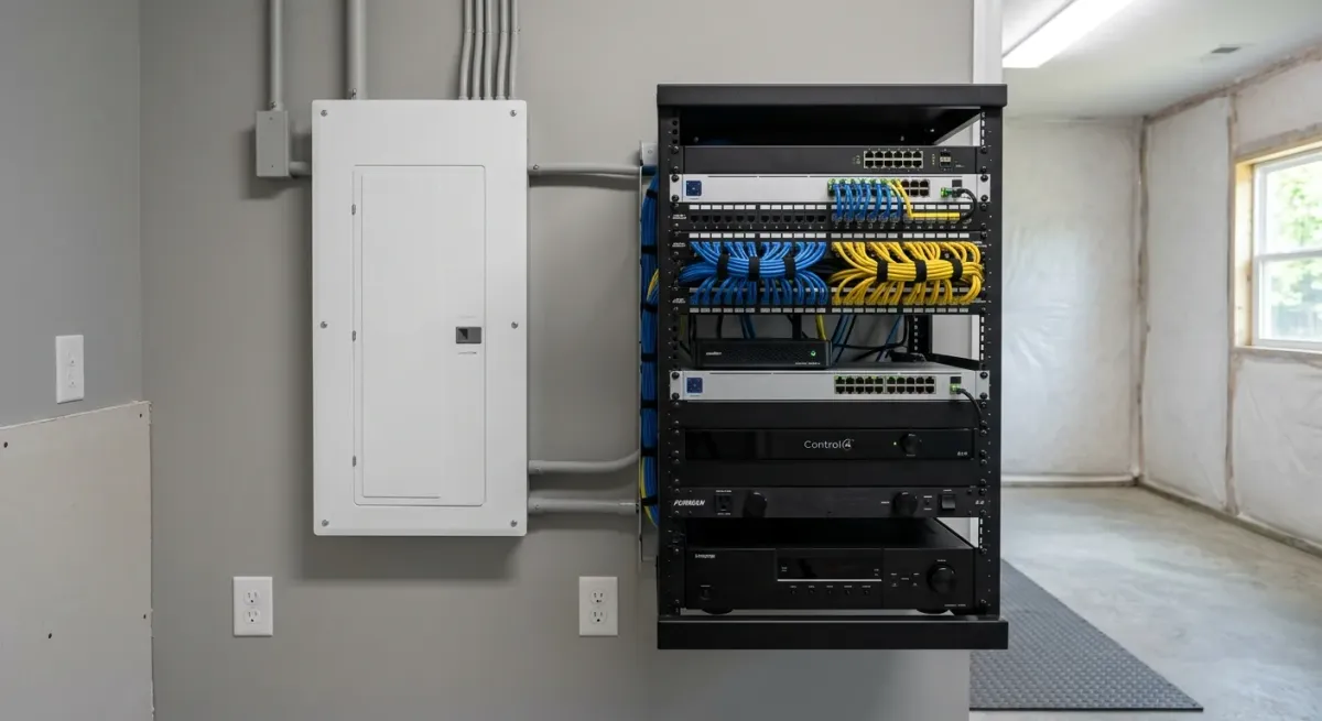 smart home wiring work, professional service in Grovetown, GA