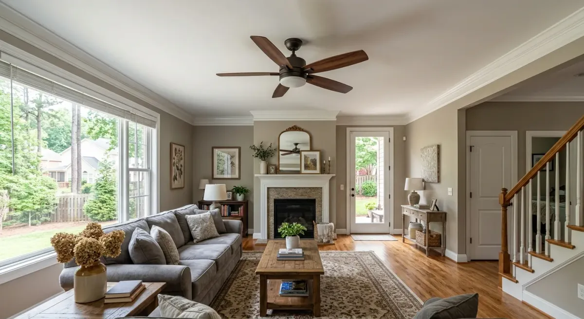 ceiling fan installation work, professional service in Grovetown, GA