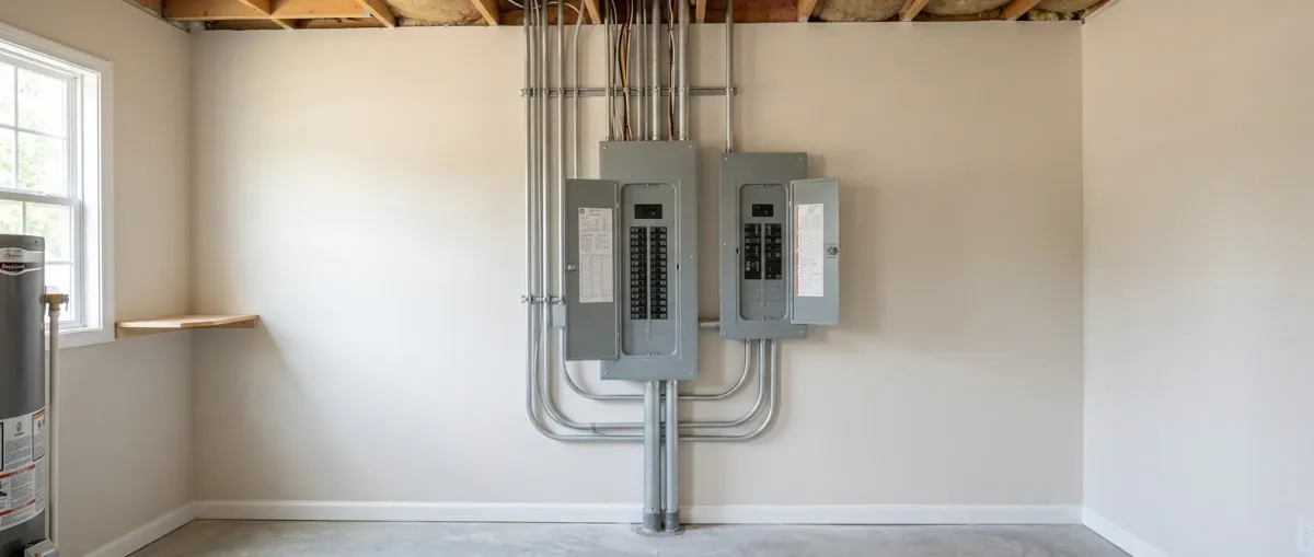 panel upgrades work, project example in Dearing, GA