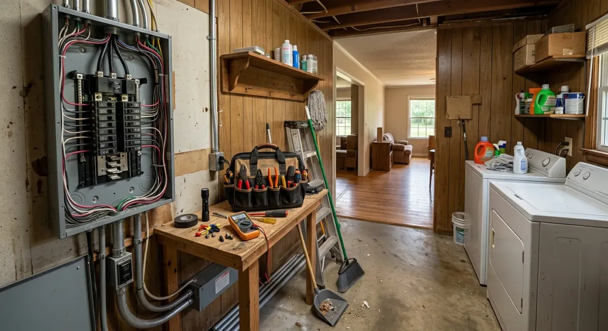 electrical troubleshooting work, project example in Wrens, GA