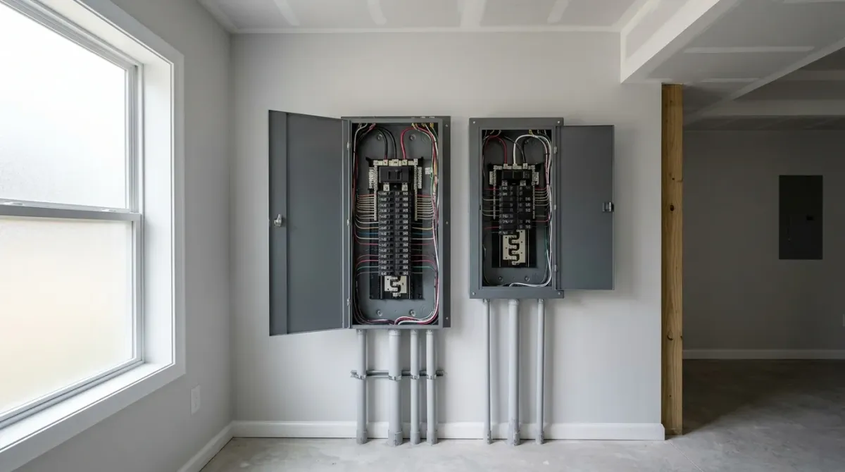 panel upgrades work, project example in Hephzibah, GA