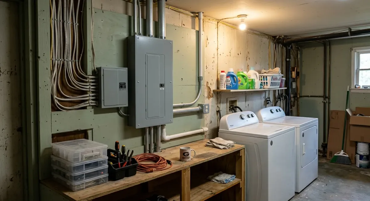 panel upgrades work, project example in Warrenton, GA
