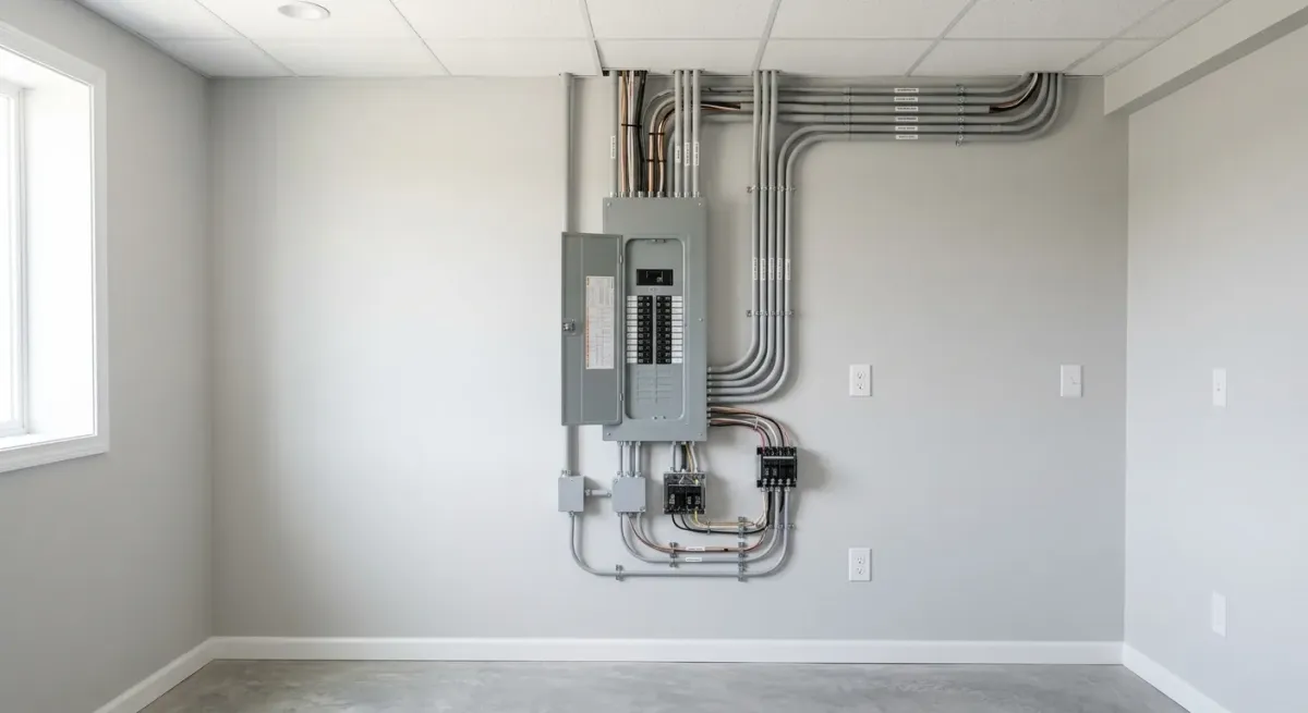 residential rewiring work, project example in Clarks Hill, IN