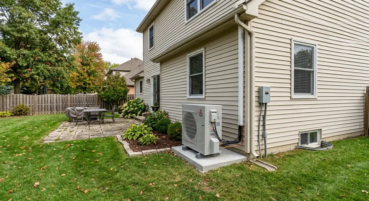 heat pump installation work, professional service in Plainfield, IL