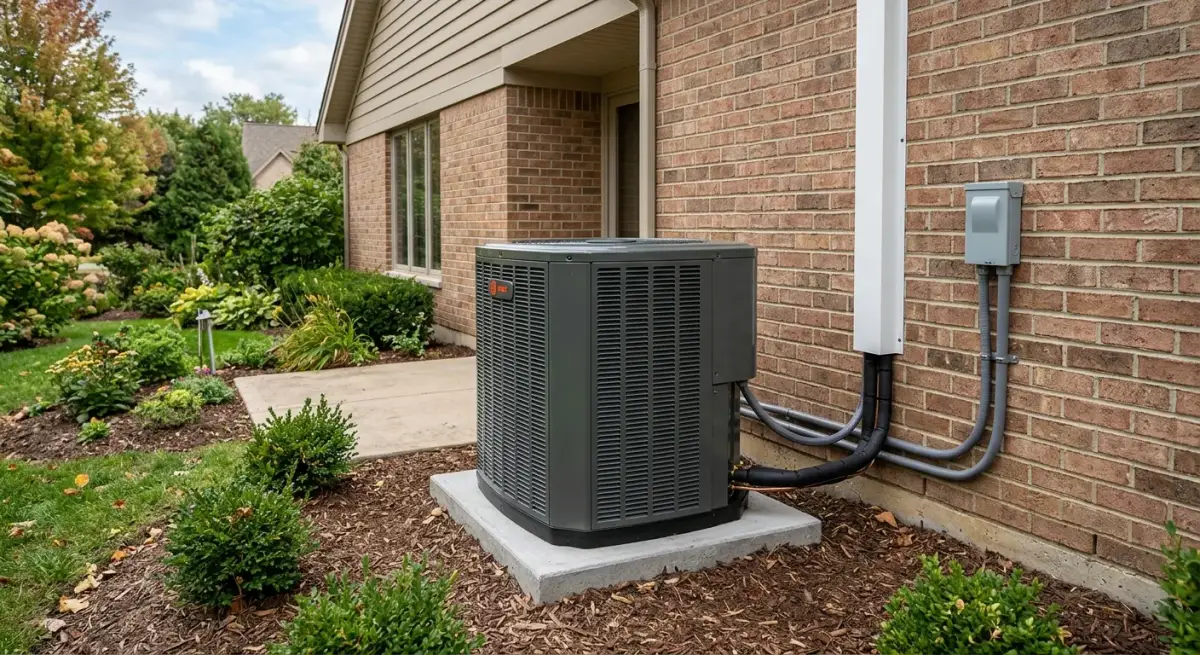 heat pump repair work, professional service in Plainfield, IL