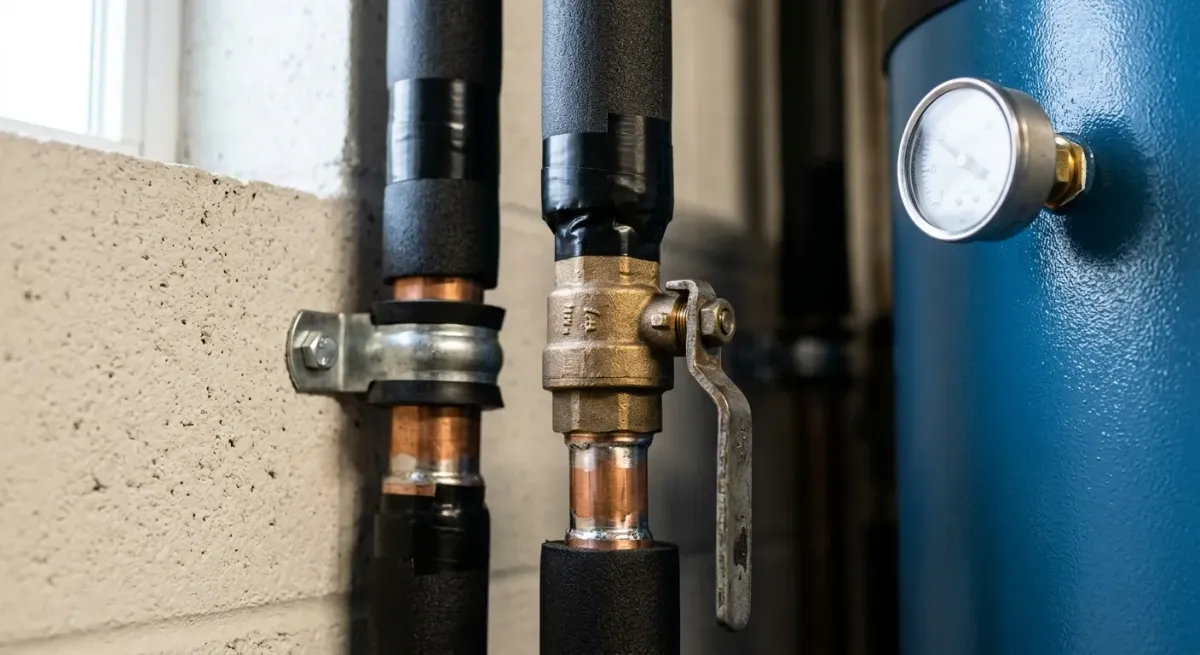 heating system work work, project example in Plainfield, IL