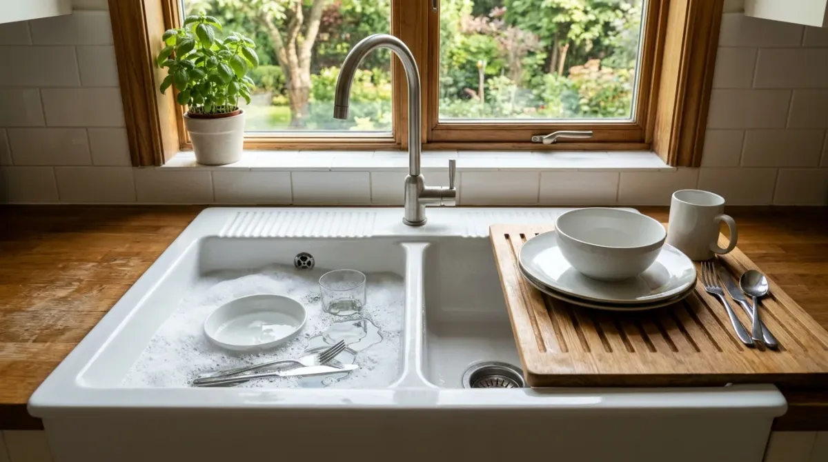 hot water and dish soap work, project example in Plainfield, IL