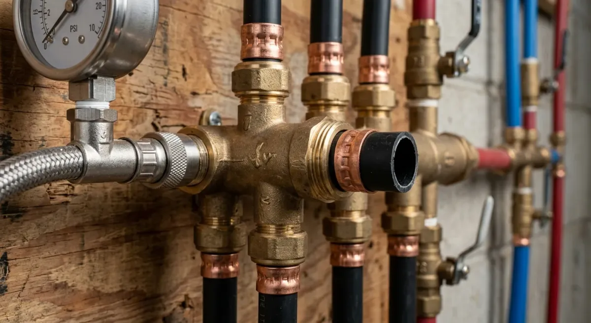 low or no water pressure work, project example in Plainfield, IL