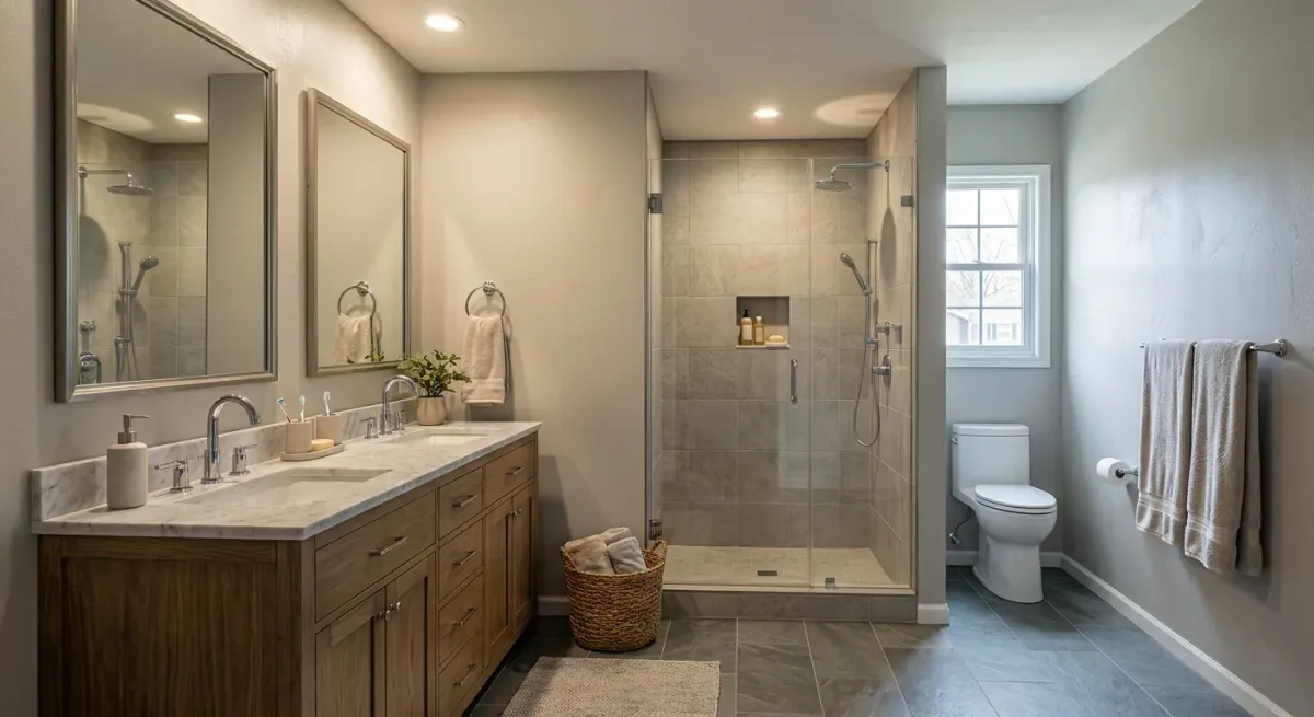plumbing faqs work, project example in Plainfield, IL