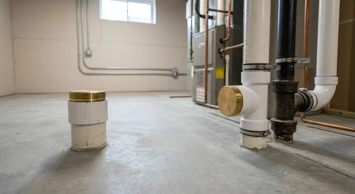 plumbing snake or auger work, project example in Plainfield, IL