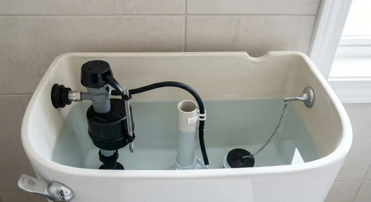 Toilet tank fill valve
